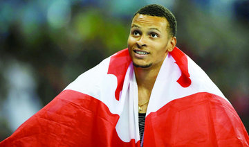 Canadian sprinter De Grasse keen  to leave Bolt's shadow