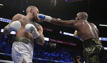 Watch: Mayweather, McGregor hug it out after superfight