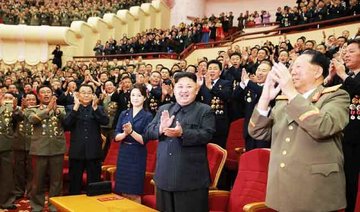 North Korea’s Kim Jong Un fetes nuclear scientists, holds celebration bash