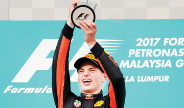 Birthday boy Verstappen celebrates with victory in Sepang swansong