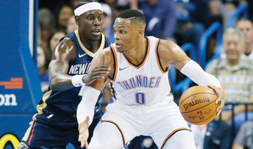 Thunder’s Big 3 lead way in 102-91 win over Pelicans