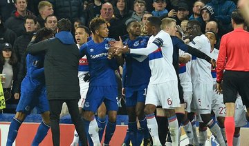 Everton ban fan who attacked Lyon player while holding child