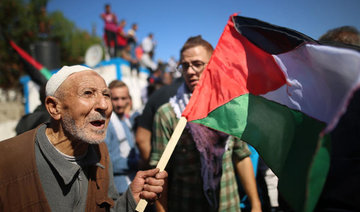 Thousands of Palestinians protest on Balfour Declaration centenary