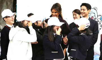 Video of US first lady, teens and K-pop star goes viral