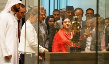 Nepal’s president tours Louvre Abu Dhabi with her delegation