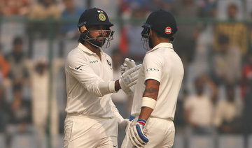 Cricket skipper Kohli powers past 5,000 runs as India target big score