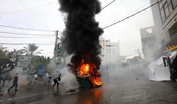 Lebanon forces fire tear gas at protesters near US embassy