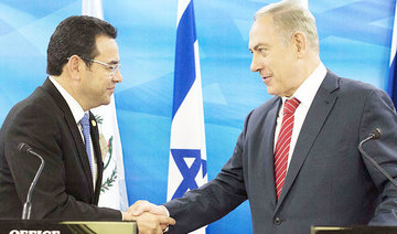 Guatemala says it is moving embassy in Israel to Jerusalem