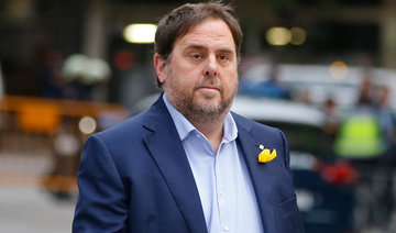 Catalan separatist Junqueras seeks release from detention