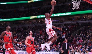 Gordon, Paul lead way as Rockets beat Bulls 116-107