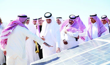 Makkah governor opens first phase of solar plant in Taif