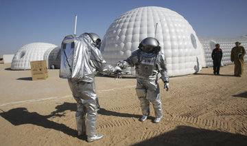 In Oman desert, European venture sets sights on Mars