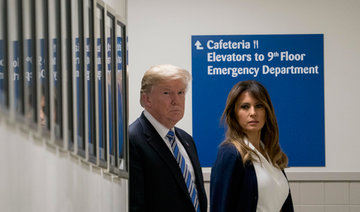 Trump visits Florida hospital to pay respects after shooting