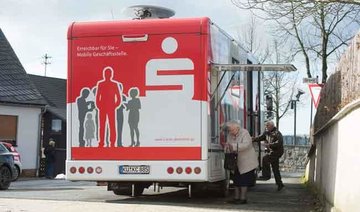 In rural Germany, ‘mobile banking’ means a bank on a truck