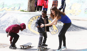 Jordan skate park puts smile on faces of refugee children