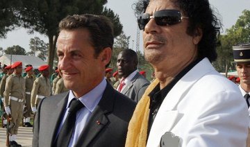 Ex-French president Sarkozy held on Qaddafi claims