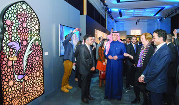 Saudi art show dazzles despite snowstorm in Washington