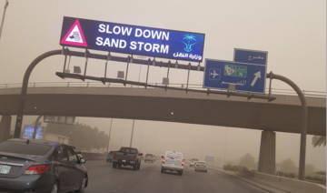 Saudi Civil Defense warns of strong winds and dust affecting Riyadh province