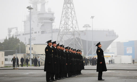 Russian warships enter English Channel