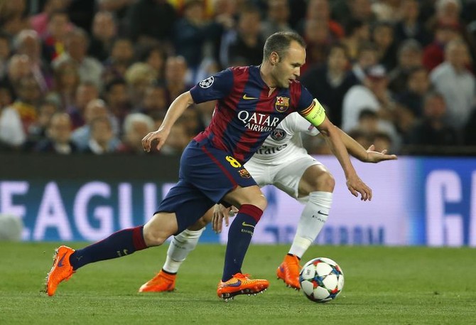 Back? I was never away, says Barca’s Iniesta