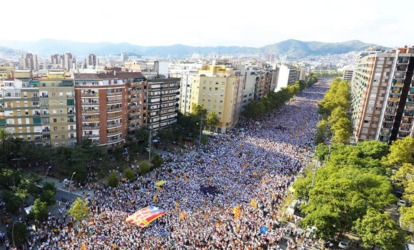 Catalans rally for independence from Spain