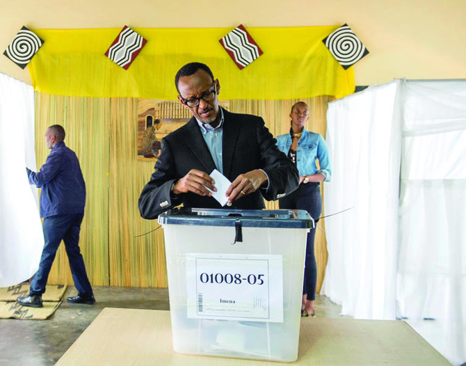 Rwanda counts results in referendum for Kagame