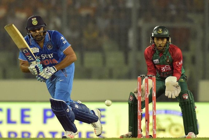 Sharma, Nehra power India to crushing win over Bangladesh