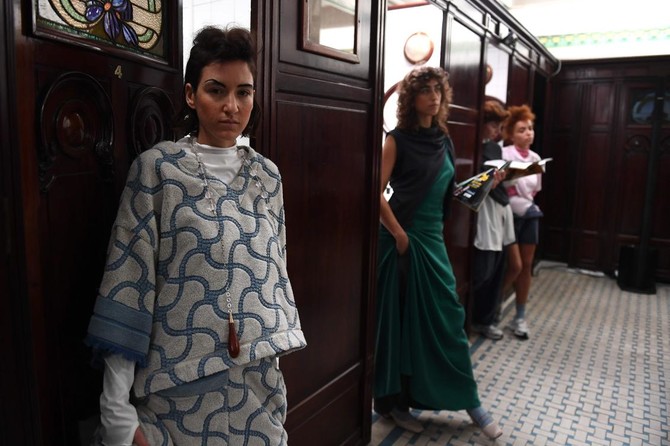 Label flushed by Paris fashion show in a toilet