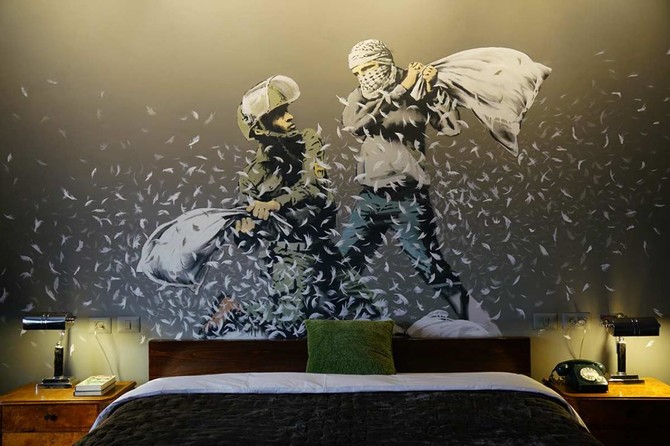 UK artist Banksy opens politically-charged Bethlehem hotel