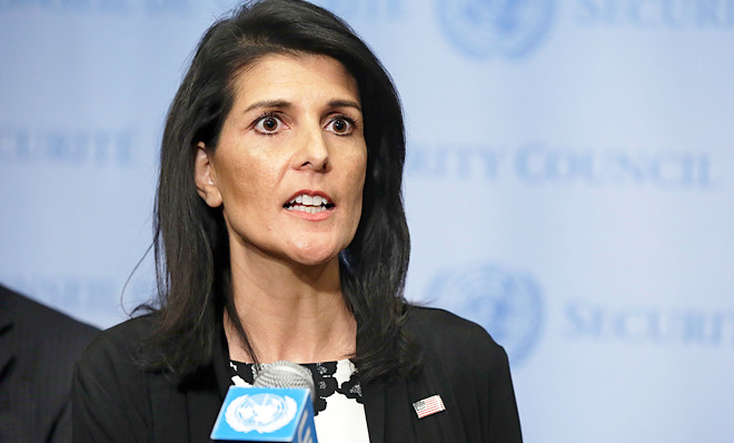 US envoy to UN says ‘we need to get Iran’ out of Syria