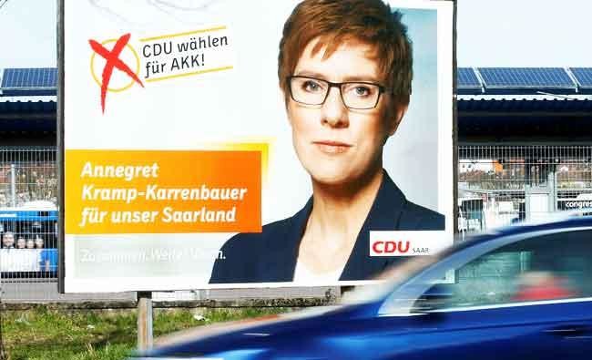 German alliance likely to oust Merkel’s conservatives in Saarland state