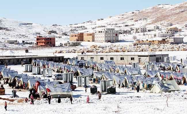 Lebanon Army order evicts 3,000 Syrian refugees from camps