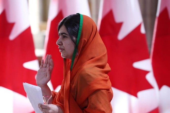 Malala Yousafzai given honorary Canadian citizenship