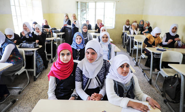 ‘We want to learn’: Iraqi girls back at school after years under Daesh