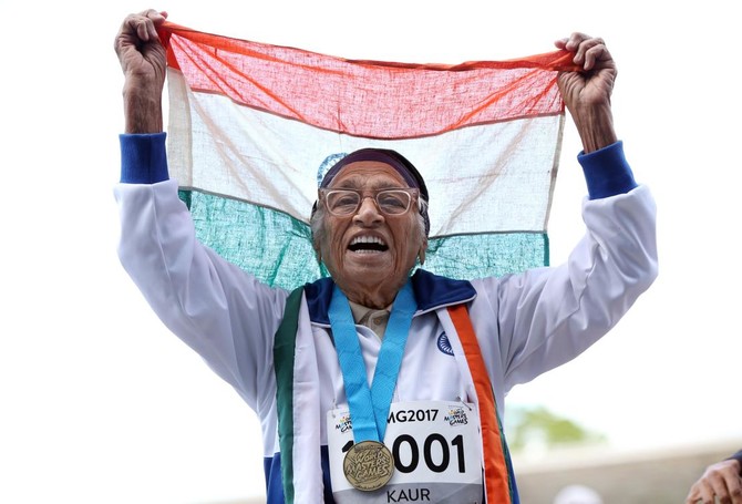 No hurry as India’s inspirational centenarian wins gold