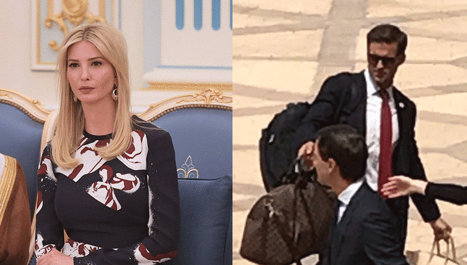 Man in red tie and 'Ivanka bint' Trump are Saudi Arabia's most trending topics