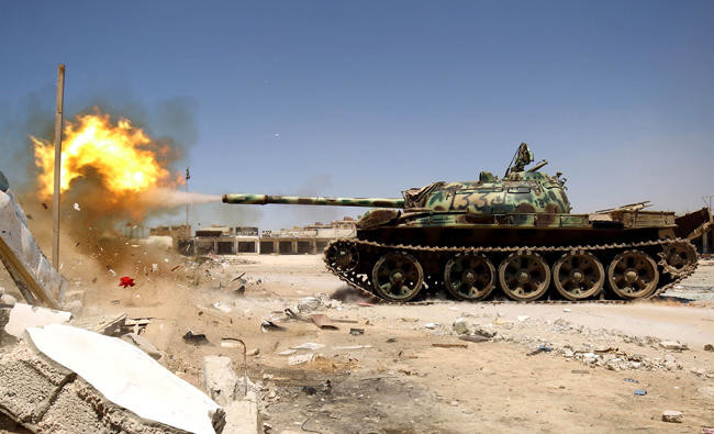 East Libyan forces say took part in Egyptian strikes in Derna