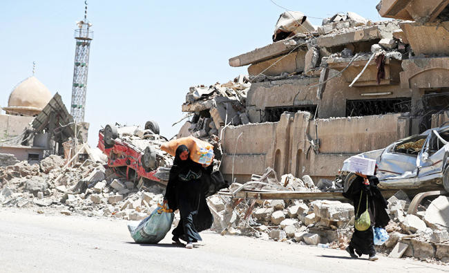 Terrorists seal off Mosul mosque preparing for last stand