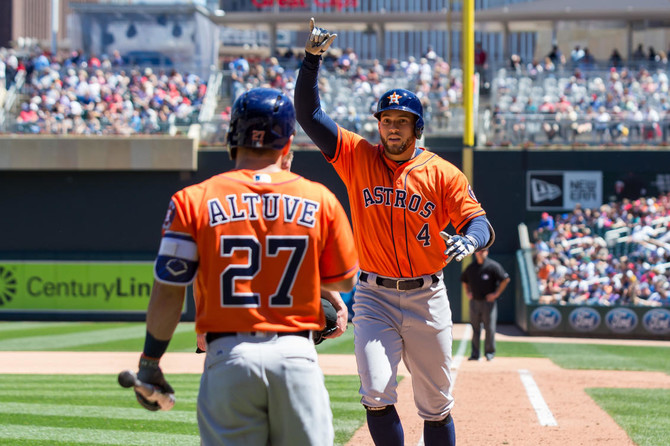 Springer hits 2 home runs vs. Twins; Astros in 7th straight win