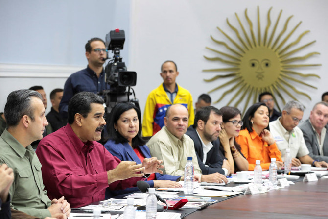 Maduro promotes military in shake-up of Cabinet in Venezuela