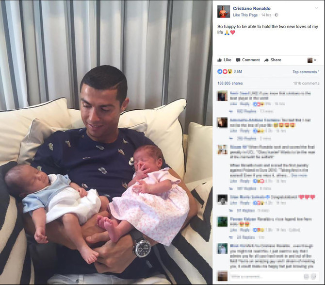 Football: Daddy’s home — Ronaldo exits Confed Cup to meet newborn twins