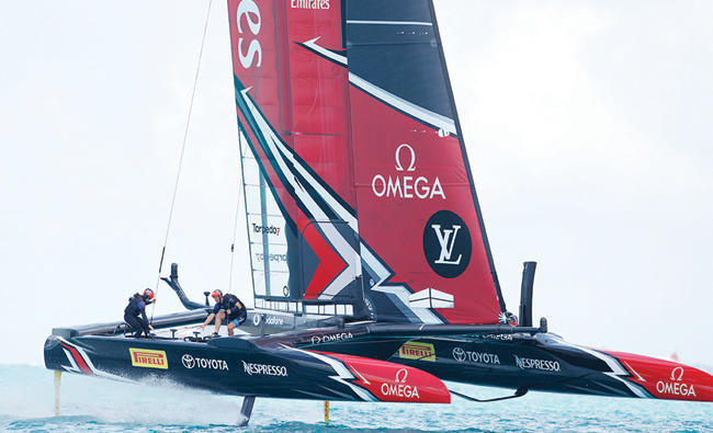 Omega-sponsored team wins America’s Cup