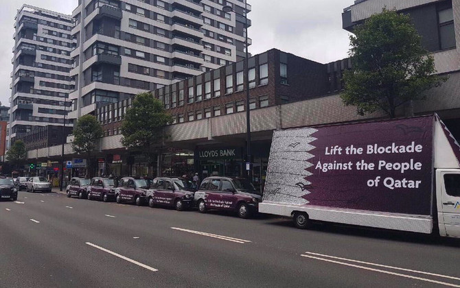 "Nothing to do with us": London cab drivers distance themselves from pro-Qatar adverts