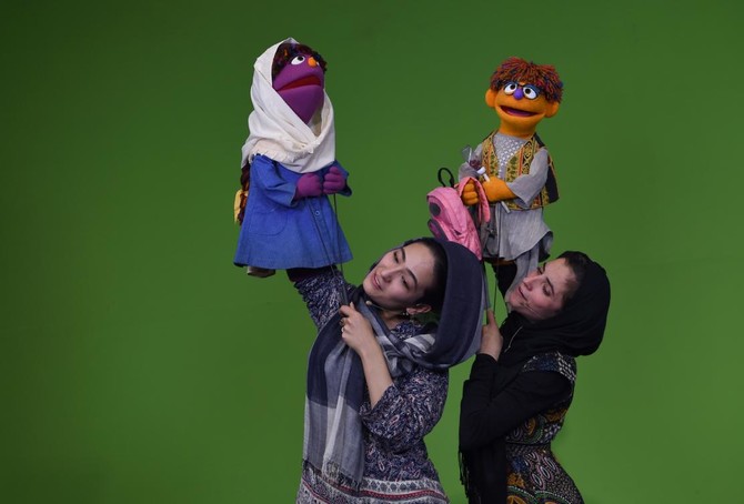 New boy muppet in Afghanistan promotes gender equality