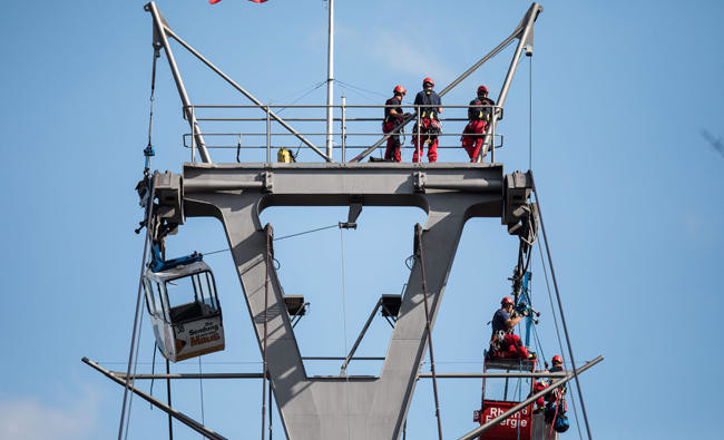 Germany: Skyway mishap strands up to 100 cable car riders