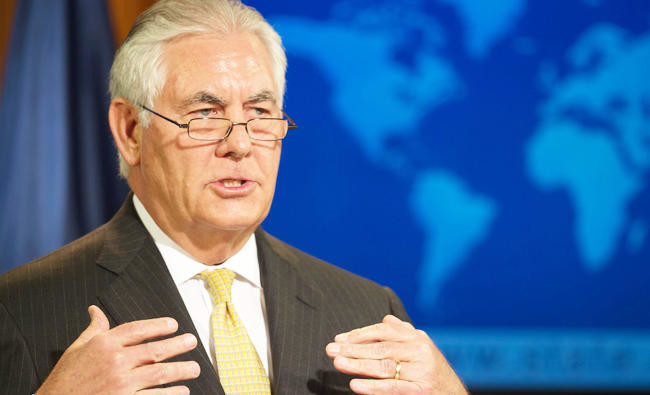 Tillerson says he and Trump disagree over Iran nuclear deal