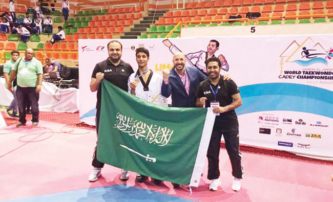 Saudi Arabia wins first ever taekwondo gold