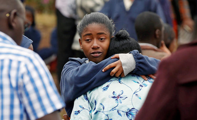 7 Kenyan schoolgirls die in dormitory fire