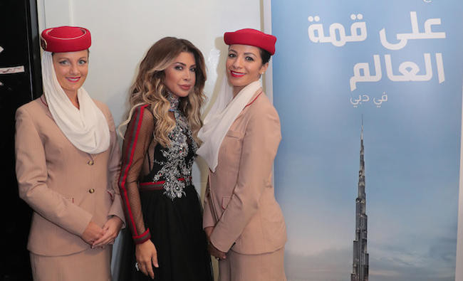 Emirates-sponsored “Stars on Board” offers Arab fans a memorable voyage