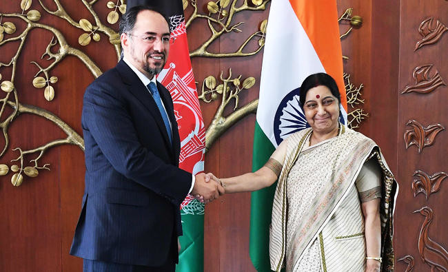 Indian, Afghan foreign ministers meet to bolster ties